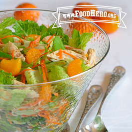 Salad with Chicken and Mandarin Oranges