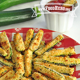 Recipe Image for Baked Zucchini Sticks