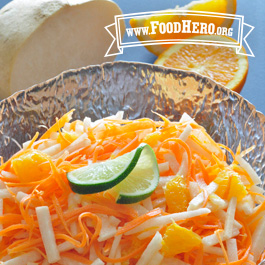 Carrot, Jicama and Orange Salad