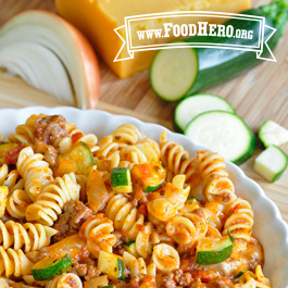 Cheesy Beef Pasta