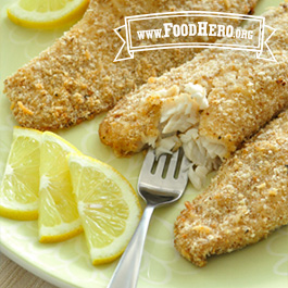 Crispy Parmesan Baked Fish