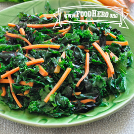 Greens with Carrots