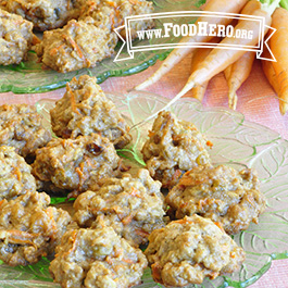 Healthy Carrot Cake Cookies