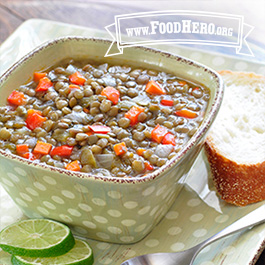 Lentil Soup with Lime Juice