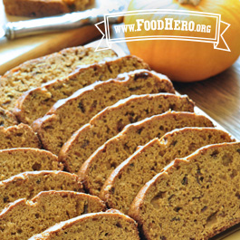 Low-Fat Pumpkin Bread