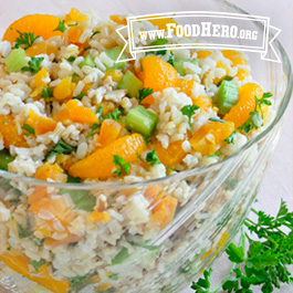 Orange Rice Salad