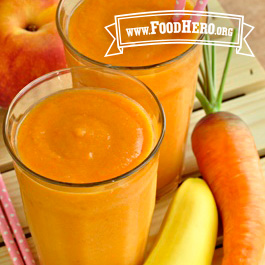 Recipe Image for Peach and Carrot Smoothie