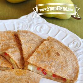 Pear Quesadillas