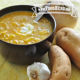 Sweet Potato Pumpkin Soup