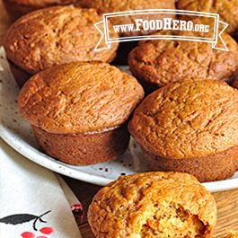 Sweet Potato and Orange Muffins