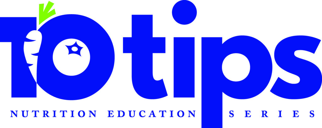 10 tips nutrition education series logo