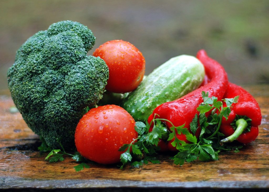 assorted raw vegetables on a table