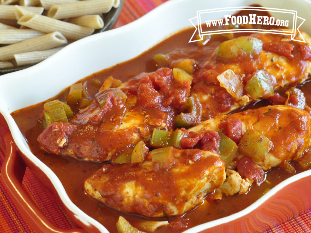 dish of chicken creole