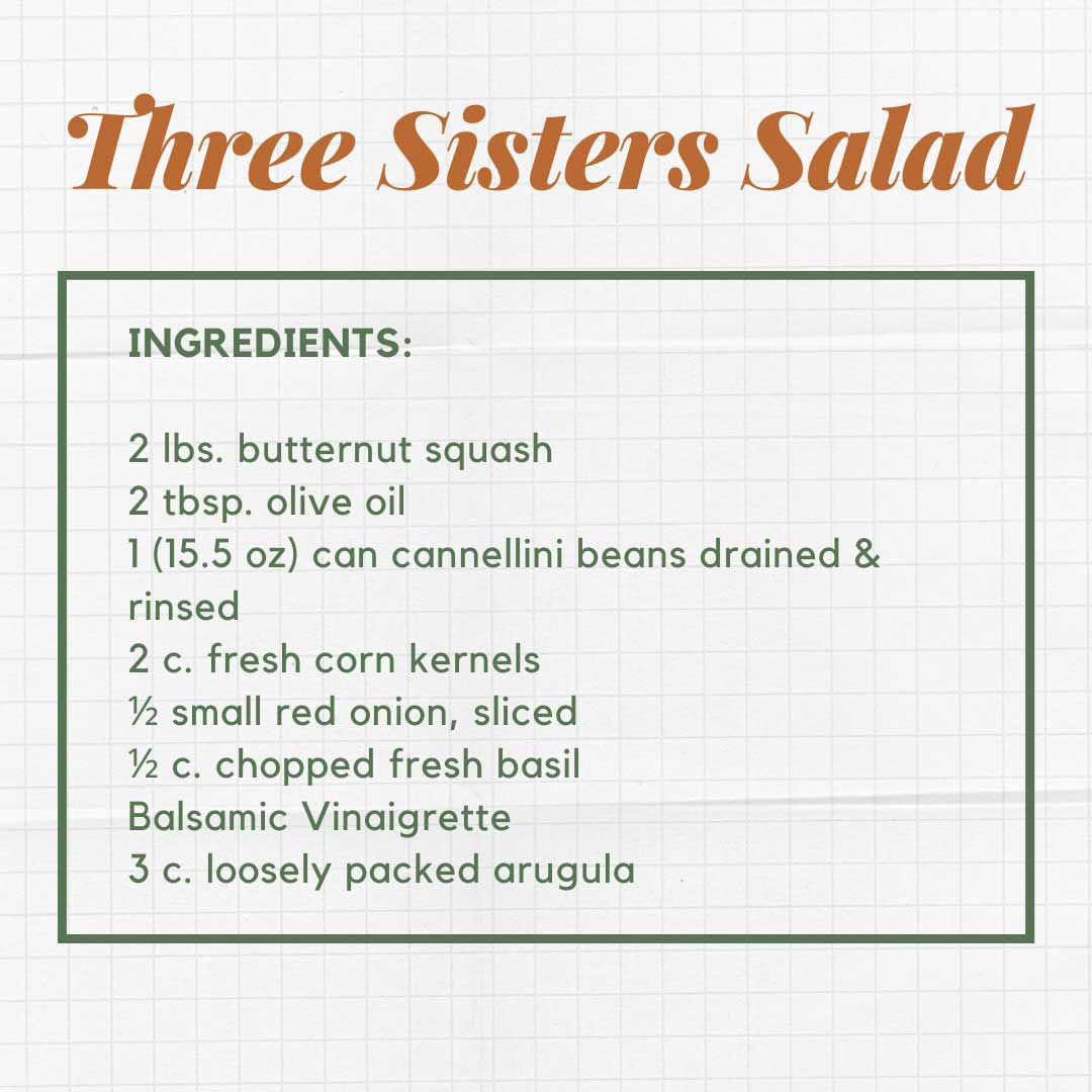 Recipe Image for Three Sisters Salad